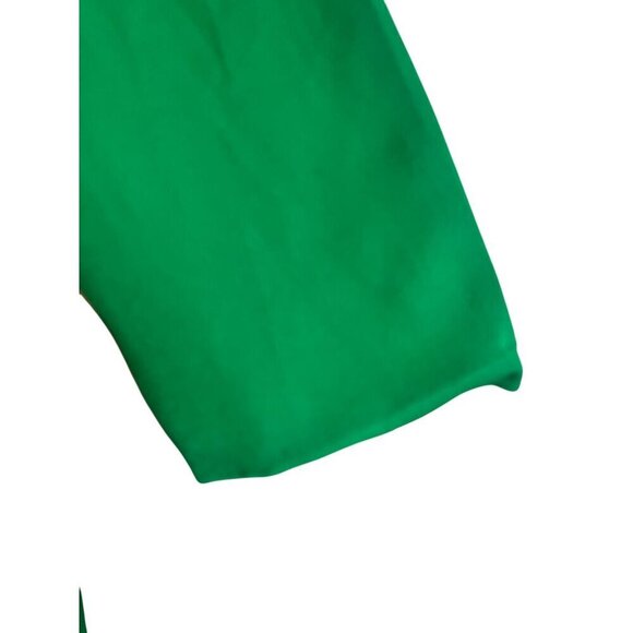 Retro Dress 6 Green Midi Old Money Preppy Classic Boho Western Chic Tassel 80s - Picture 11 of 13